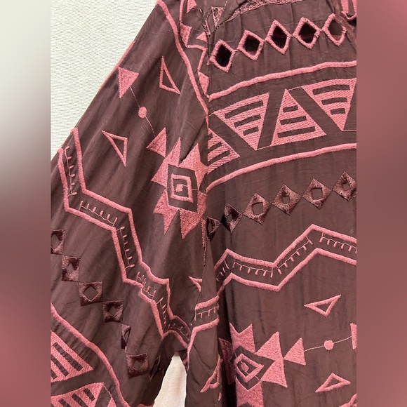 Johnny Was Avery Embroidered Boho Merlo Dress - Picture 7 of 10